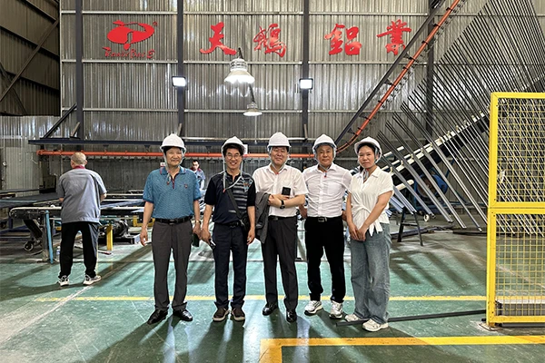 Vietnamese client visiting the Delburg factory