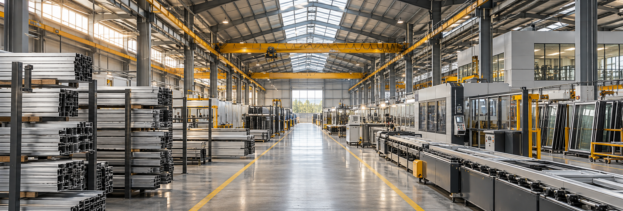 Panoramic Delburg window and door manufacturing facility
