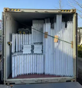 Shipment of uPVC casement windows